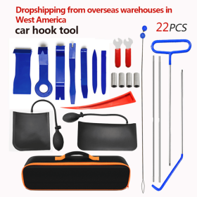 22-piece tool set 67 "long range tools, emergency tools