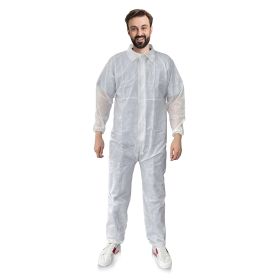 White Hazmat Suits Disposable