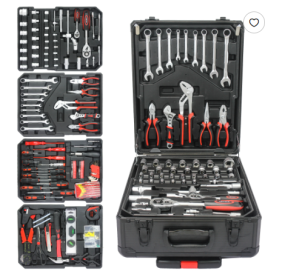 Black Hand Toolbox (Color: Black)