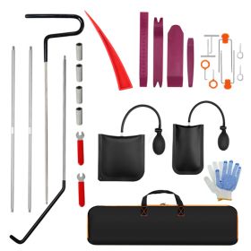 28PCS tool set 66 "long distance tools, emergency tools, hand tools and home (Color: as picture)